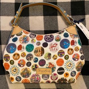 Dooney & Bourke Buttons Collection, hobo style bag large